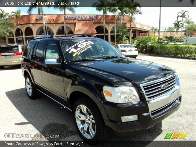 2009 Ford Explorer Limited in Black