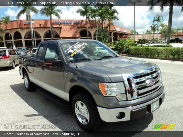 2011 Ford F150 XLT SuperCab in Sterling Grey Metallic