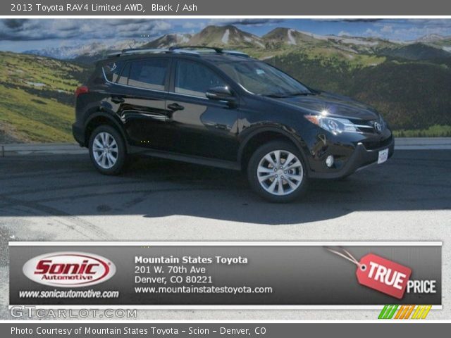 2013 Toyota RAV4 Limited AWD in Black