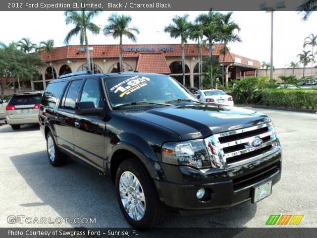 2012 Ford Expedition EL Limited in Black