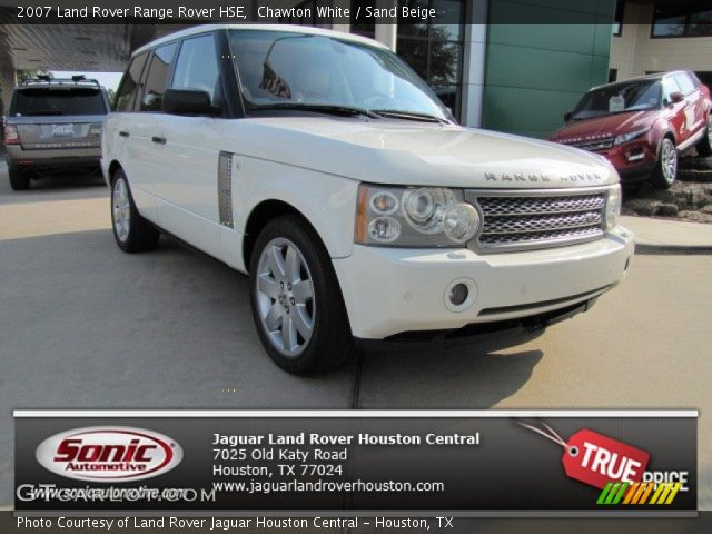2007 Land Rover Range Rover HSE in Chawton White