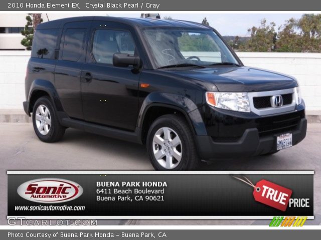 2010 Honda Element EX in Crystal Black Pearl