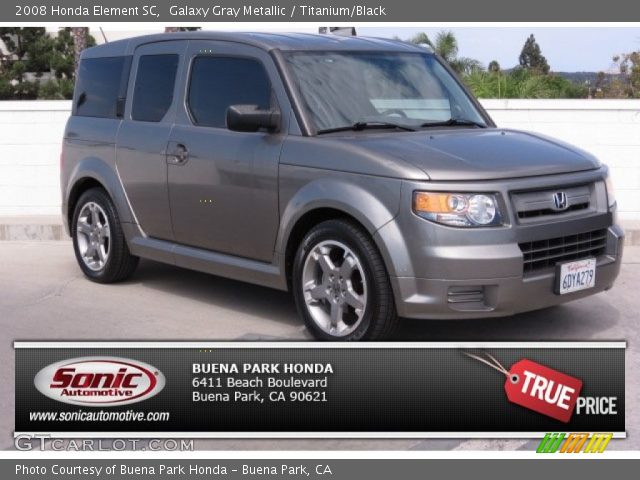2008 Honda Element SC in Galaxy Gray Metallic
