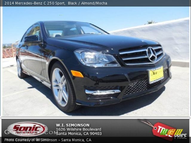2014 Mercedes-Benz C 250 Sport in Black