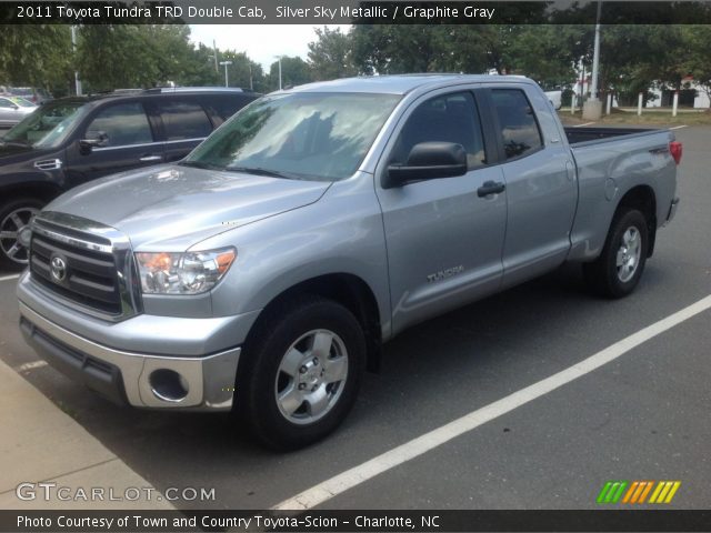 2011 Toyota Tundra TRD Double Cab in Silver Sky Metallic