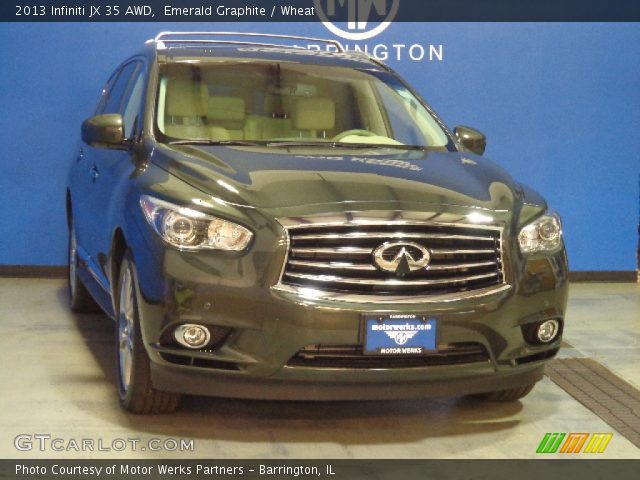 2013 Infiniti JX 35 AWD in Emerald Graphite