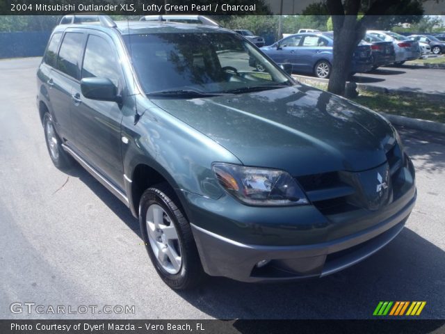 2004 Mitsubishi Outlander XLS in Lofty Green Pearl