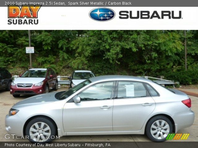 2010 Subaru Impreza 2.5i Sedan in Spark Silver Metallic