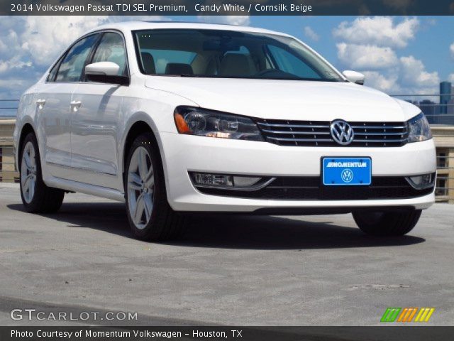 2014 Volkswagen Passat TDI SEL Premium in Candy White