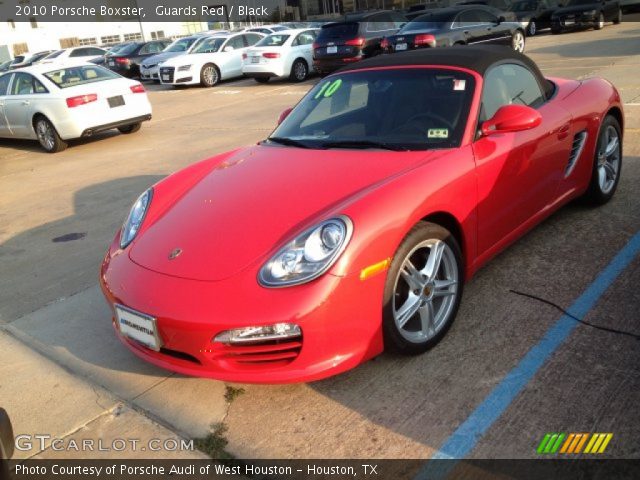 2010 Porsche Boxster  in Guards Red