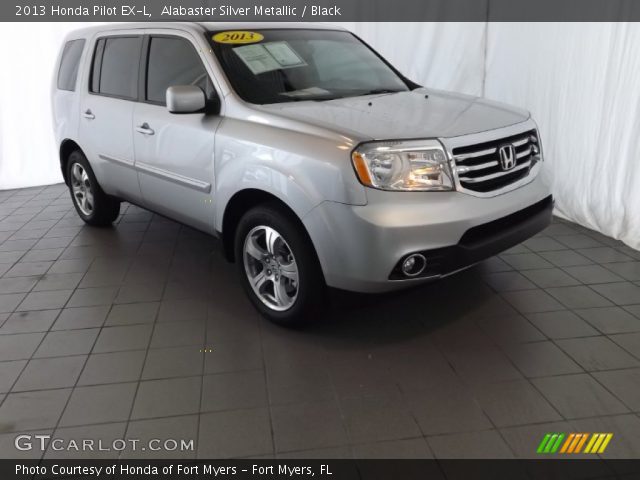 2013 Honda Pilot EX-L in Alabaster Silver Metallic
