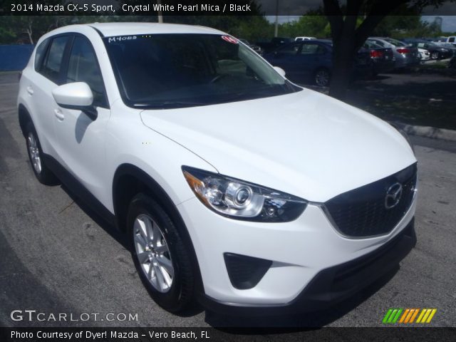 2014 Mazda CX-5 Sport in Crystal White Pearl Mica