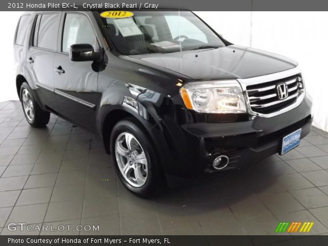 2012 Honda Pilot EX-L in Crystal Black Pearl