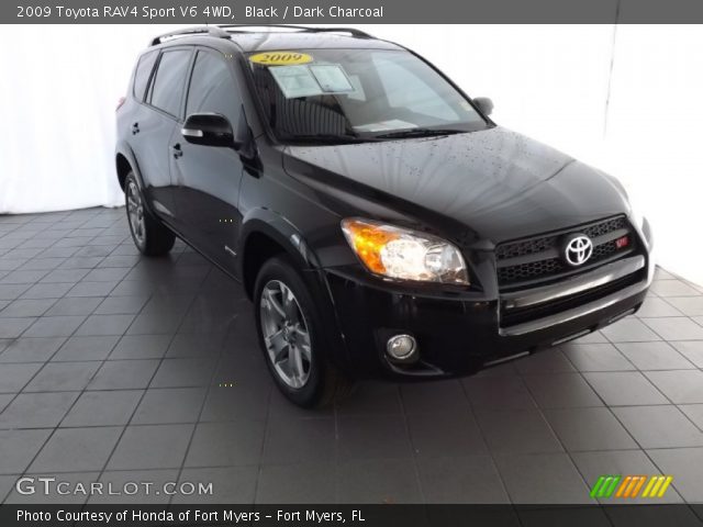 2009 Toyota RAV4 Sport V6 4WD in Black