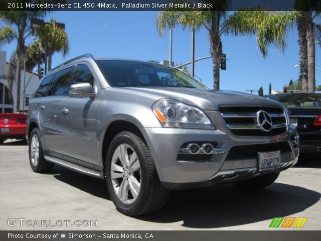 2011 Mercedes-Benz GL 450 4Matic in Palladium Silver Metallic