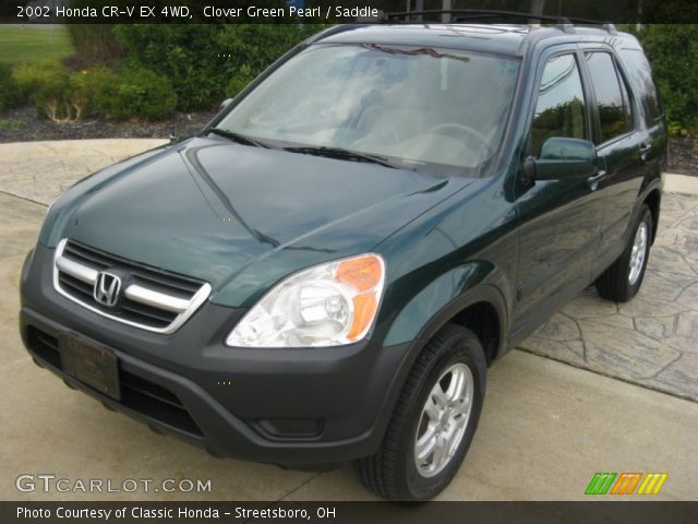 2002 Honda CR-V EX 4WD in Clover Green Pearl