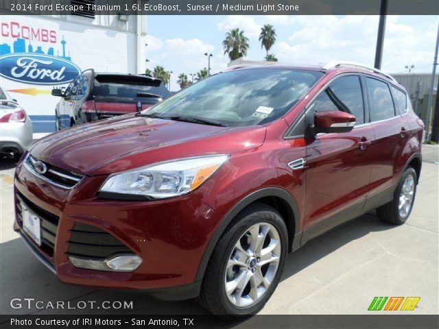 2014 Ford Escape Titanium 1.6L EcoBoost in Sunset