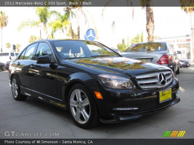 2011 Mercedes-Benz C 300 Sport in Black