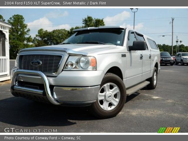 2004 Ford F150 XLT SuperCrew in Silver Metallic