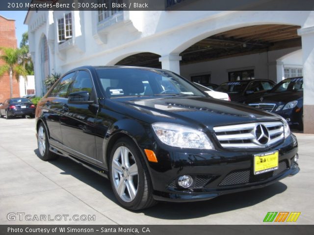 2010 Mercedes-Benz C 300 Sport in Black