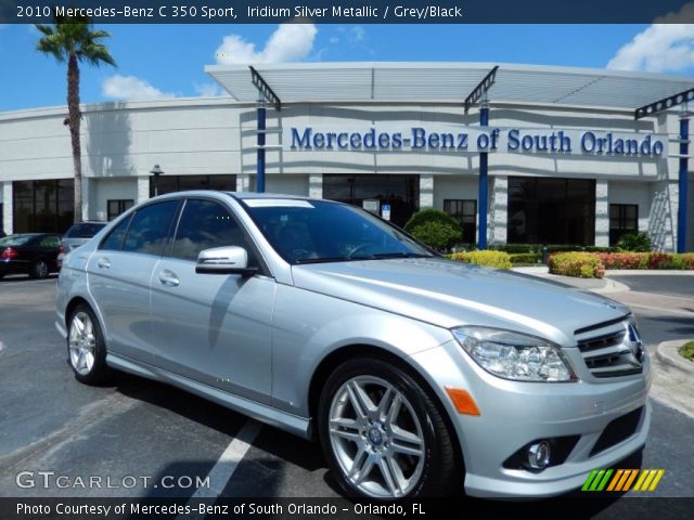 2010 Mercedes-Benz C 350 Sport in Iridium Silver Metallic