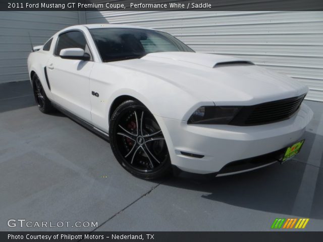 2011 Ford Mustang GT Premium Coupe in Performance White