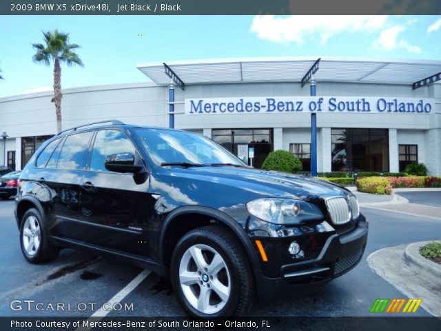 2009 BMW X5 xDrive48i in Jet Black