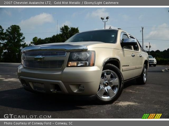 2007 Chevrolet Avalanche LTZ in Gold Mist Metallic