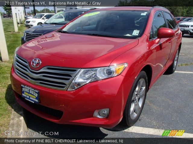 2010 Toyota Venza V6 in Barcelona Red Metallic