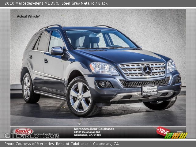 2010 Mercedes-Benz ML 350 in Steel Grey Metallic