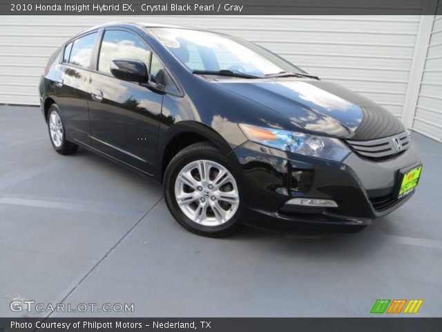 2010 Honda Insight Hybrid EX in Crystal Black Pearl