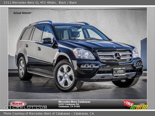 2011 Mercedes-Benz GL 450 4Matic in Black