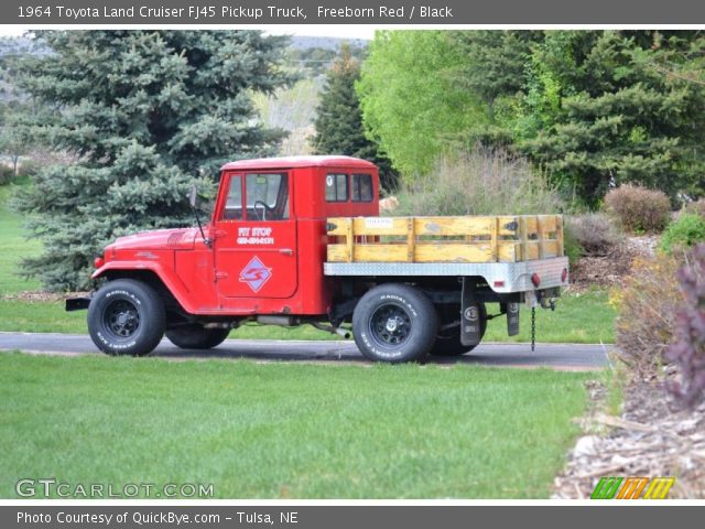 1964 Toyota Land Cruiser FJ45 Pickup Truck in Freeborn Red