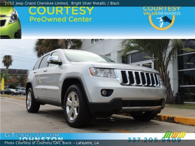 2013 Jeep Grand Cherokee Limited in Bright Silver Metallic