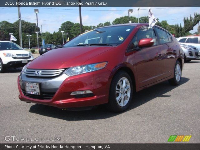 2010 Honda Insight Hybrid EX in Tango Red Pearl