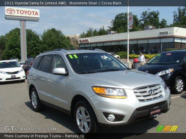 2011 Hyundai Santa Fe Limited AWD in Moonstone Silver
