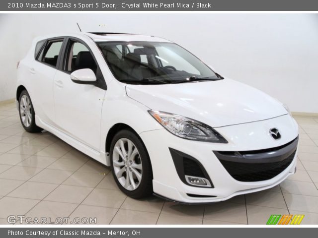 2010 Mazda MAZDA3 s Sport 5 Door in Crystal White Pearl Mica