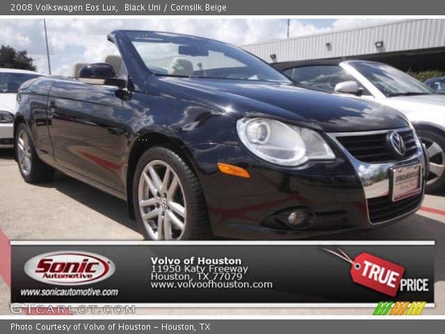 2008 Volkswagen Eos Lux in Black Uni