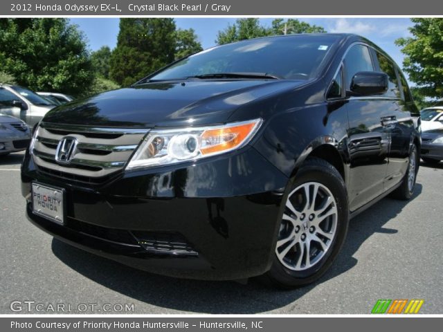 2012 Honda Odyssey EX-L in Crystal Black Pearl