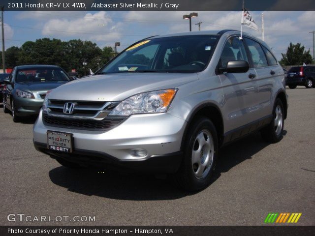 2011 Honda CR-V LX 4WD in Alabaster Silver Metallic