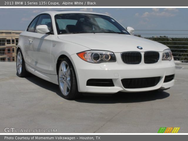 2013 BMW 1 Series 135i Coupe in Alpine White