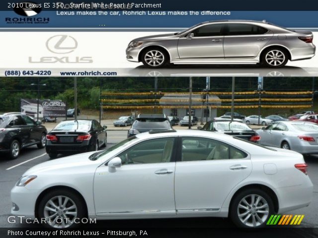 2010 Lexus ES 350 in Starfire White Pearl