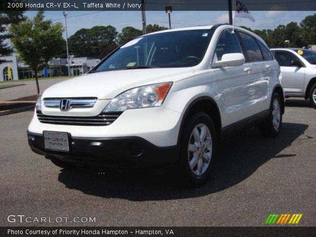 2008 Honda CR-V EX-L in Taffeta White