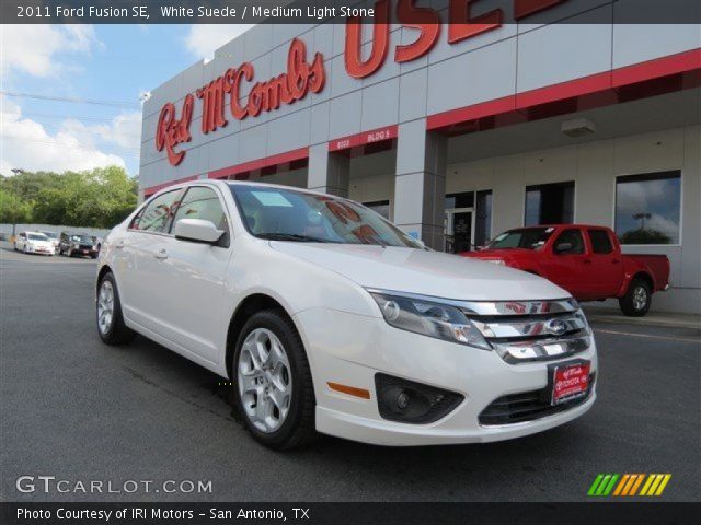 2011 Ford Fusion SE in White Suede