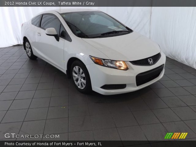 2012 Honda Civic LX Coupe in Taffeta White