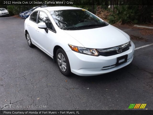 2012 Honda Civic LX Sedan in Taffeta White