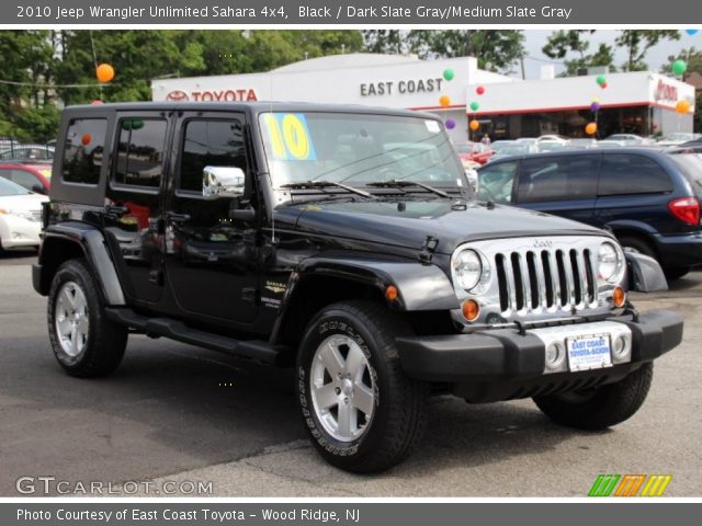 2010 Jeep Wrangler Unlimited Sahara 4x4 in Black