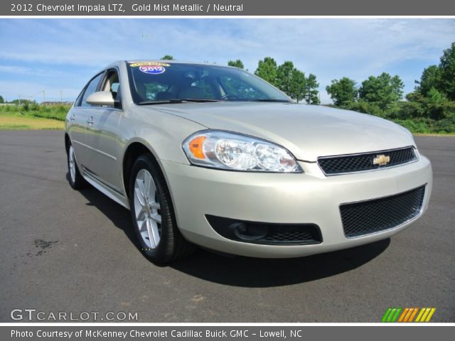 2012 Chevrolet Impala LTZ in Gold Mist Metallic