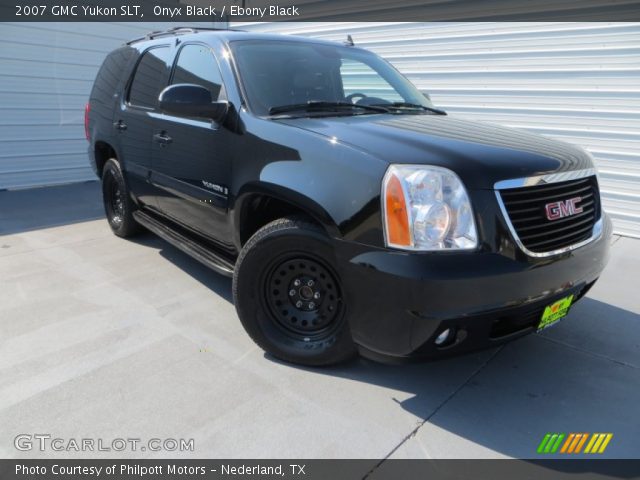 2007 GMC Yukon SLT in Onyx Black