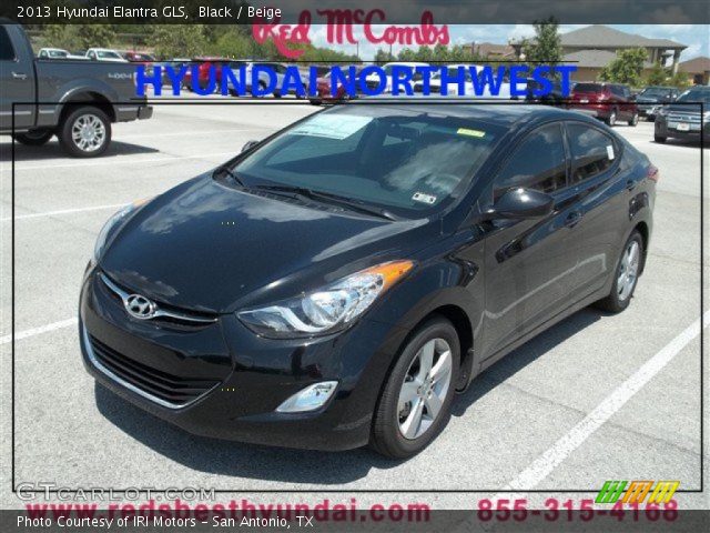 2013 Hyundai Elantra GLS in Black